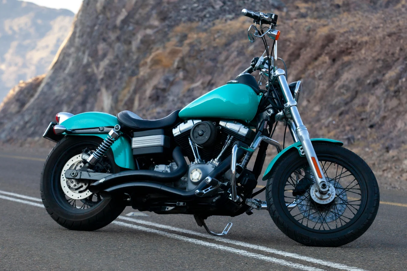 A finished bike back out on the road